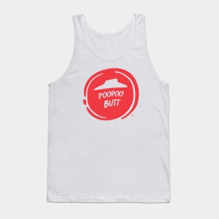 PooPoo Butt Tank Top